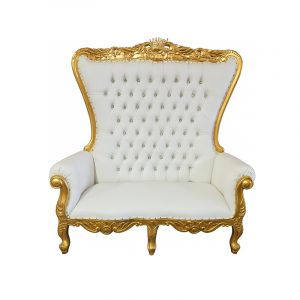 Double Gold Throne Chair Gilbert TX